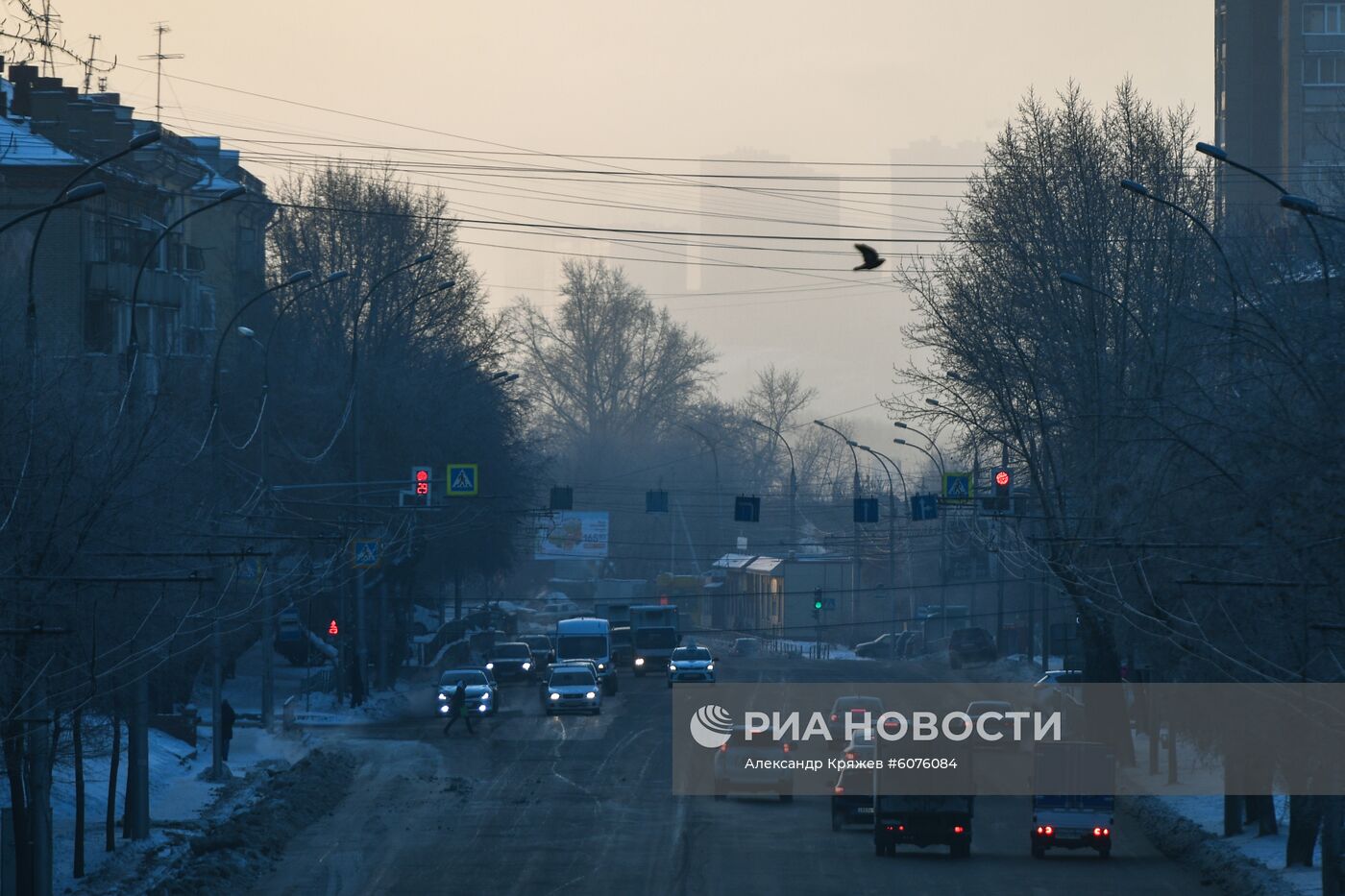 Зима в Новосибирске