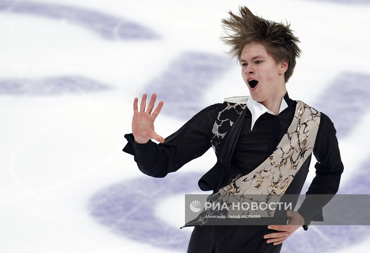 Фигурное катание. V этап Гран-при. Мужчины. Произвольная программа