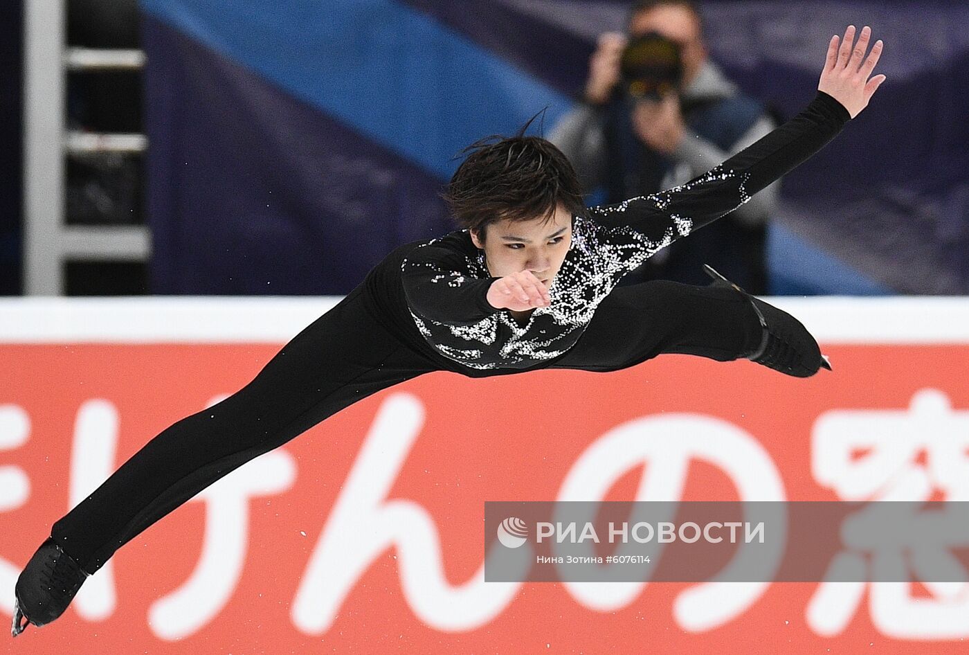 Фигурное катание. V этап Гран-при. Мужчины. Произвольная программа