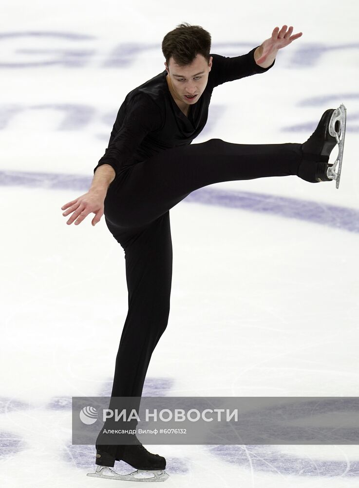 Фигурное катание. V этап Гран-при. Мужчины. Произвольная программа