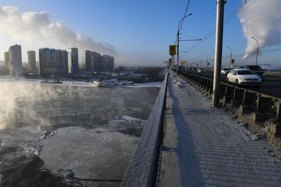 Зима в Новосибирске