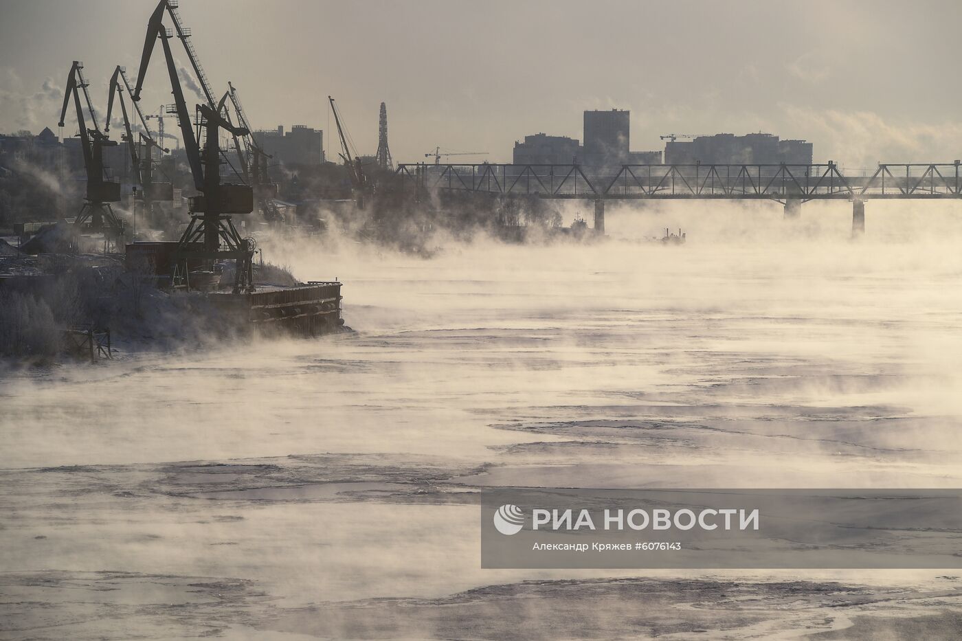 Зима в Новосибирске
