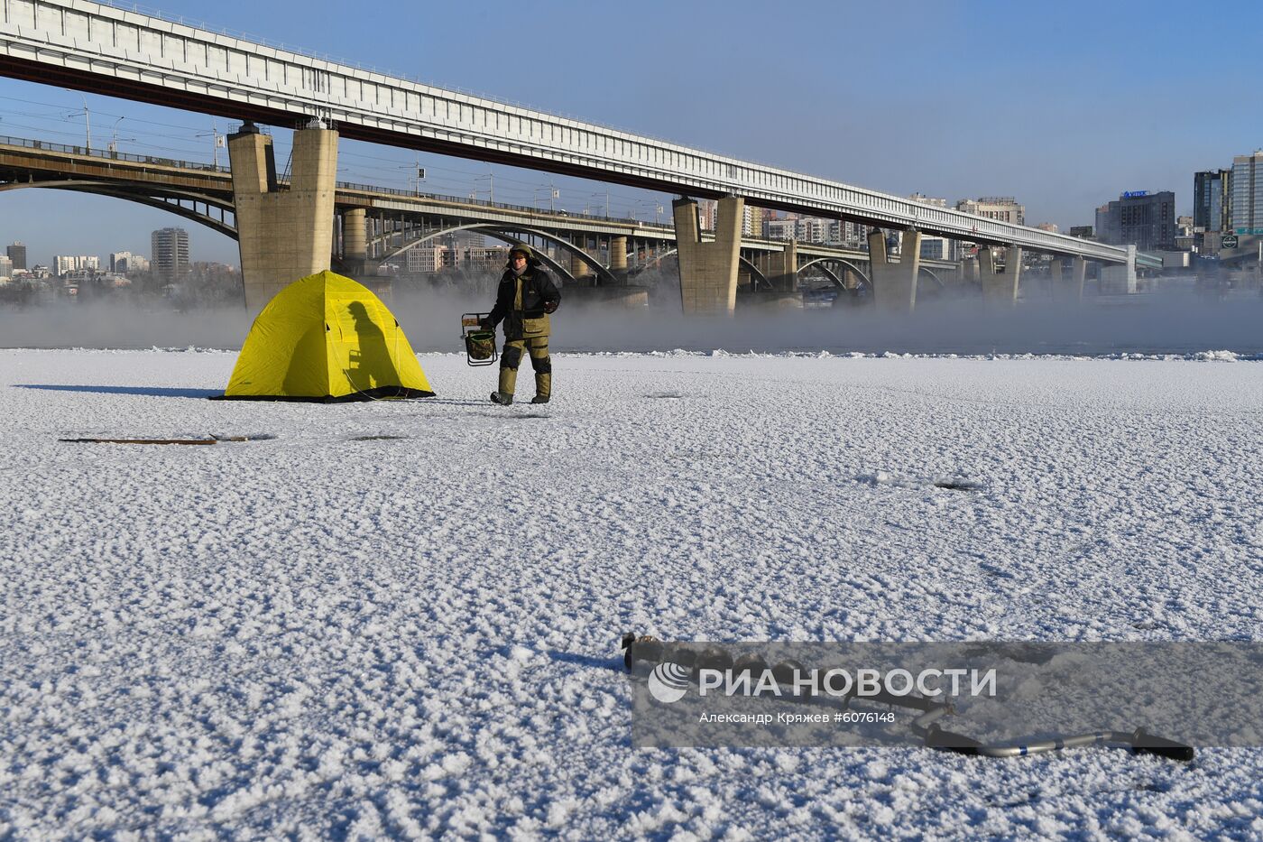 Зима в Новосибирске