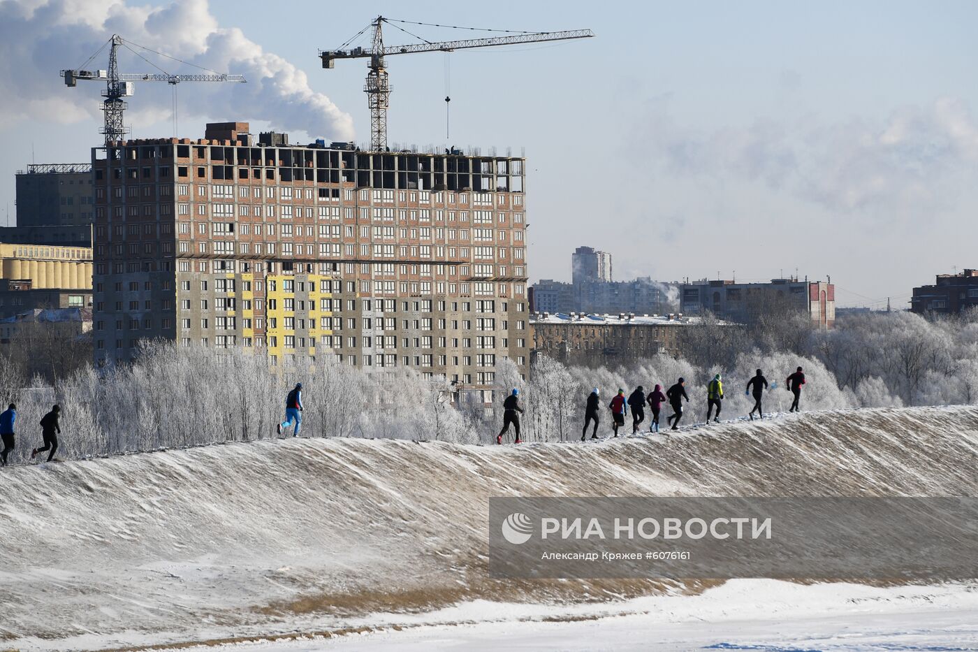 Зима в Новосибирске