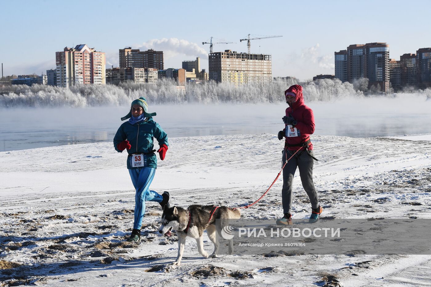 Зима в Новосибирске