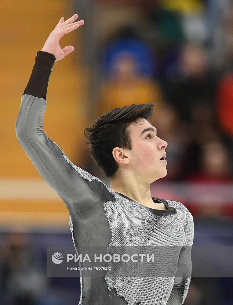 Фигурное катание. V этап Гран-при. Мужчины. Произвольная программа