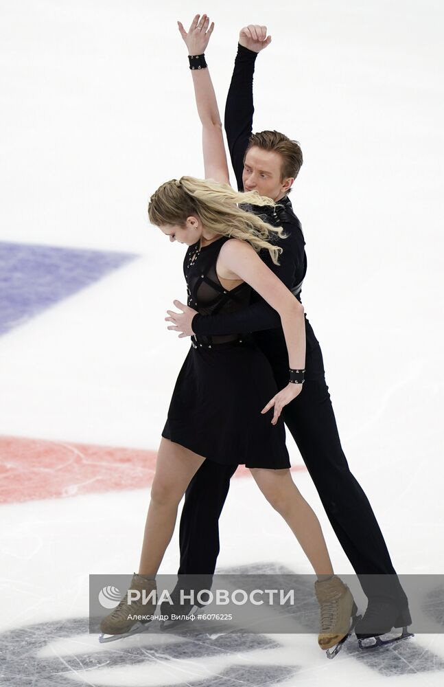 Фигурное катание. V этап Гран-при. Танцы. Произвольная программа