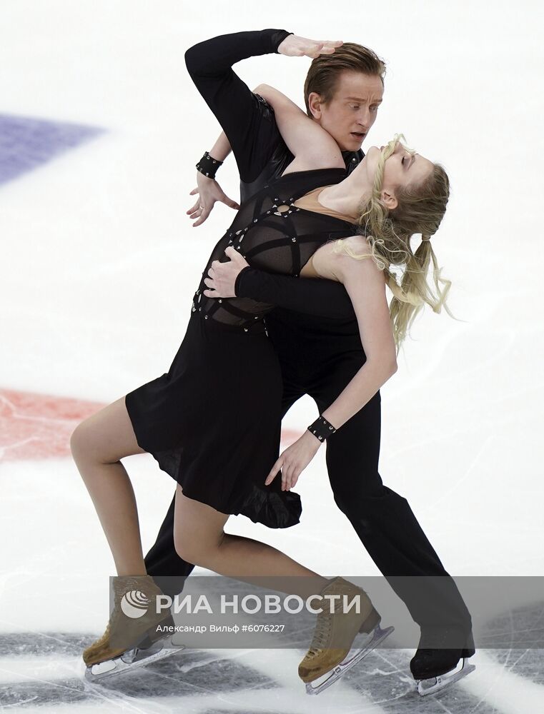 Фигурное катание. V этап Гран-при. Танцы. Произвольная программа