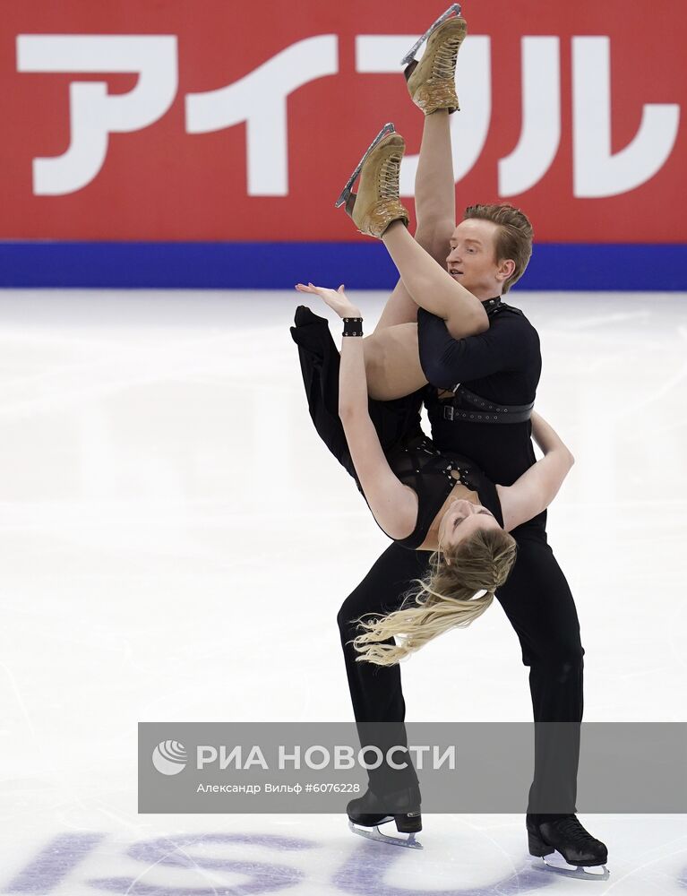 Фигурное катание. V этап Гран-при. Танцы. Произвольная программа