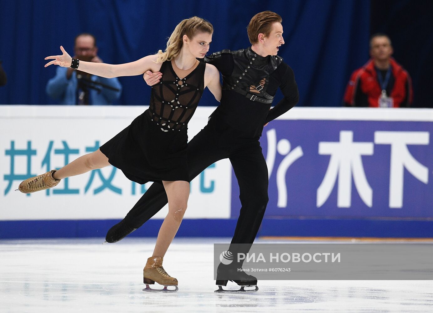 Фигурное катание. V этап Гран-при. Танцы. Произвольная программа