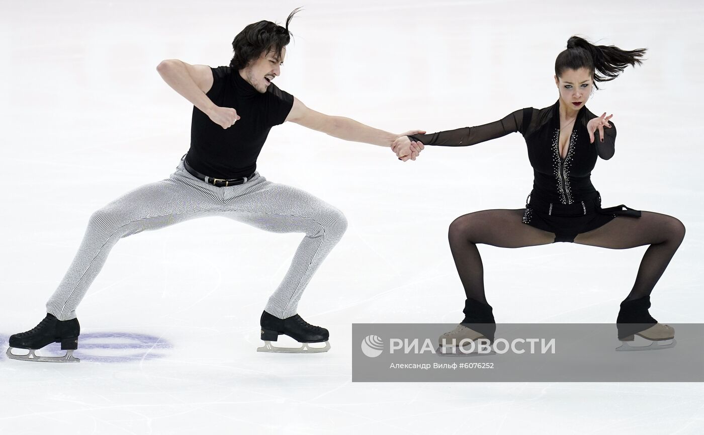 Фигурное катание. V этап Гран-при. Танцы. Произвольная программа