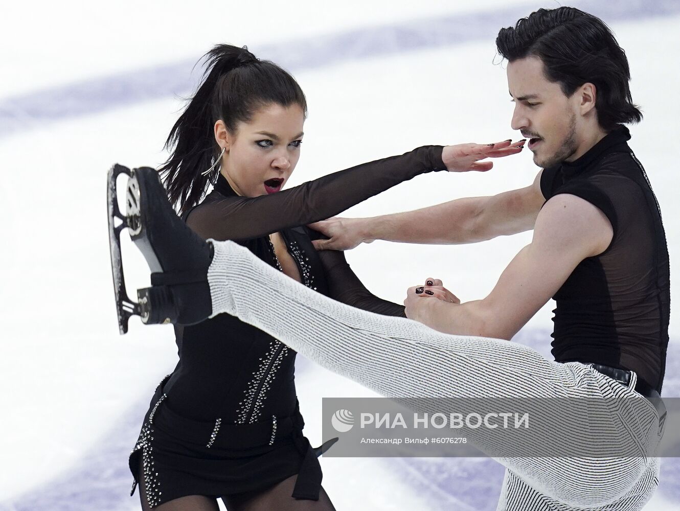 Фигурное катание. V этап Гран-при. Танцы. Произвольная программа