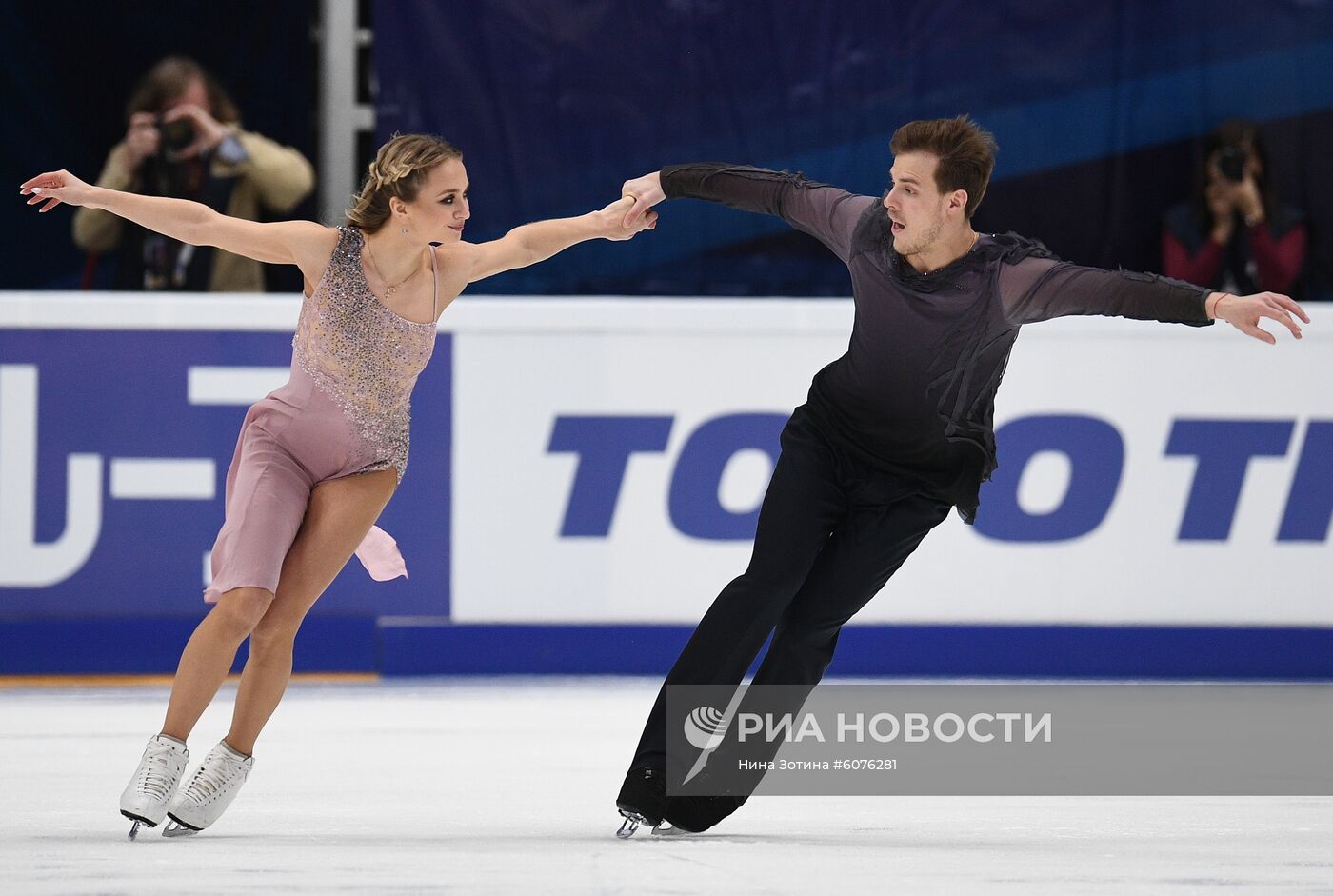 Фигурное катание. V этап Гран-при. Танцы. Произвольная программа