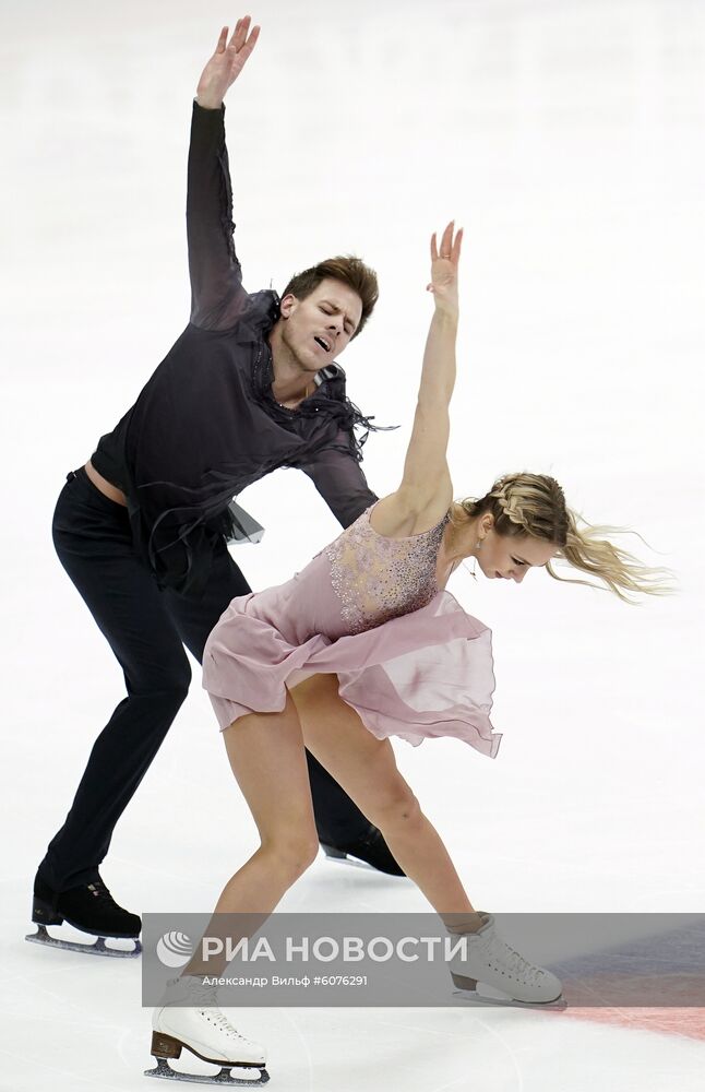 Фигурное катание. V этап Гран-при. Танцы. Произвольная программа