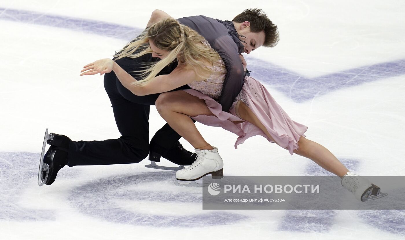 Фигурное катание. V этап Гран-при. Танцы. Произвольная программа