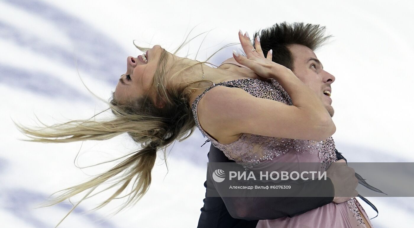 Фигурное катание. V этап Гран-при. Танцы. Произвольная программа