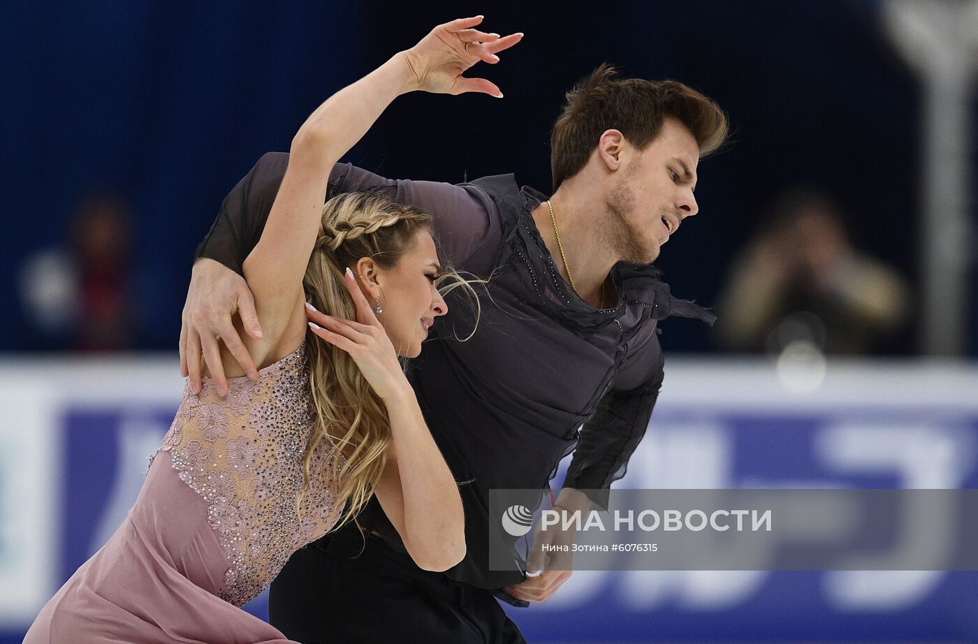 Фигурное катание. V этап Гран-при. Танцы. Произвольная программа