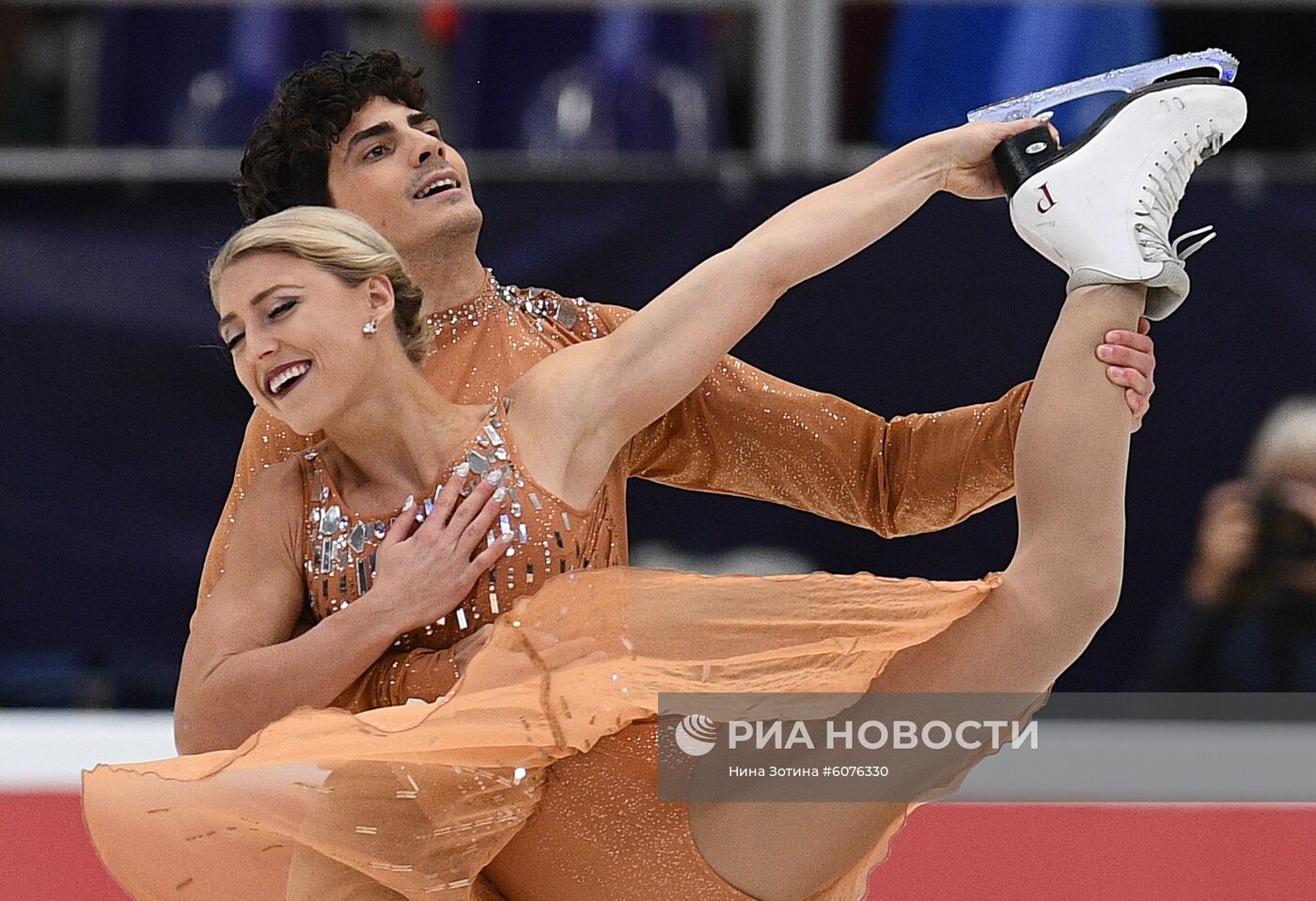 Фигурное катание. V этап Гран-при. Танцы. Произвольная программа