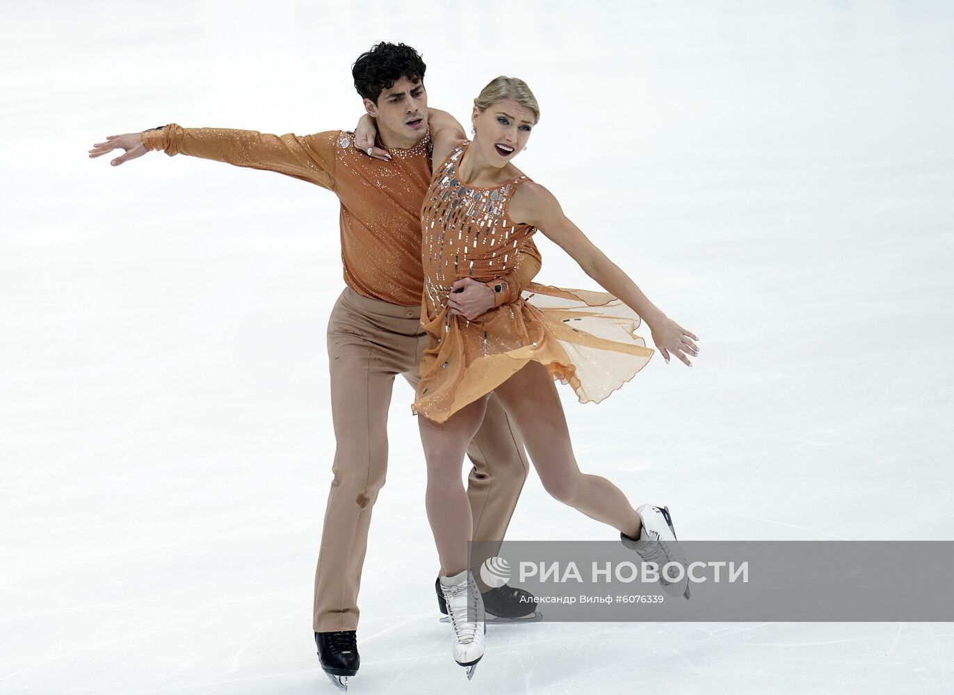 Фигурное катание. V этап Гран-при. Танцы. Произвольная программа