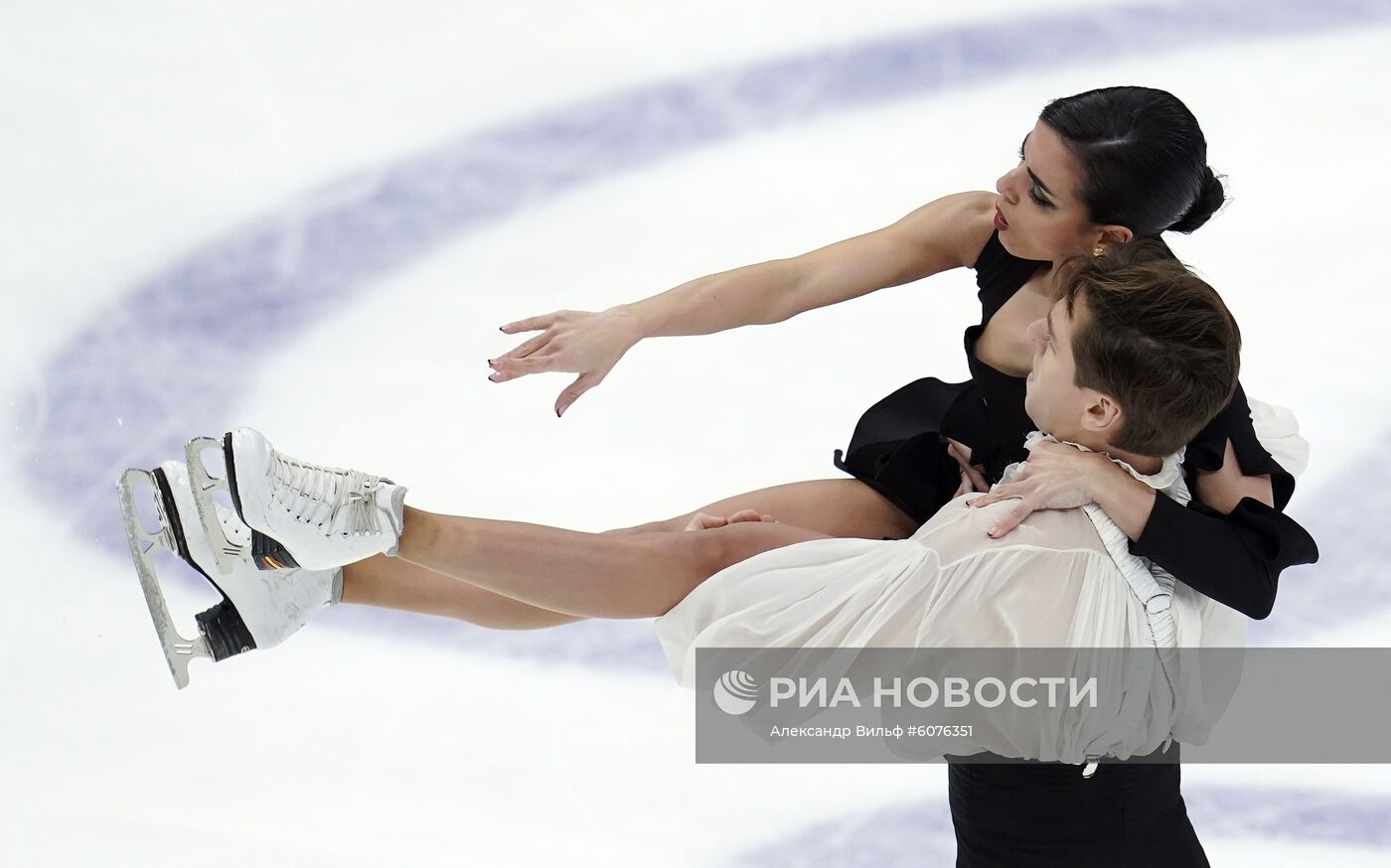 Фигурное катание. V этап Гран-при. Танцы. Произвольная программа