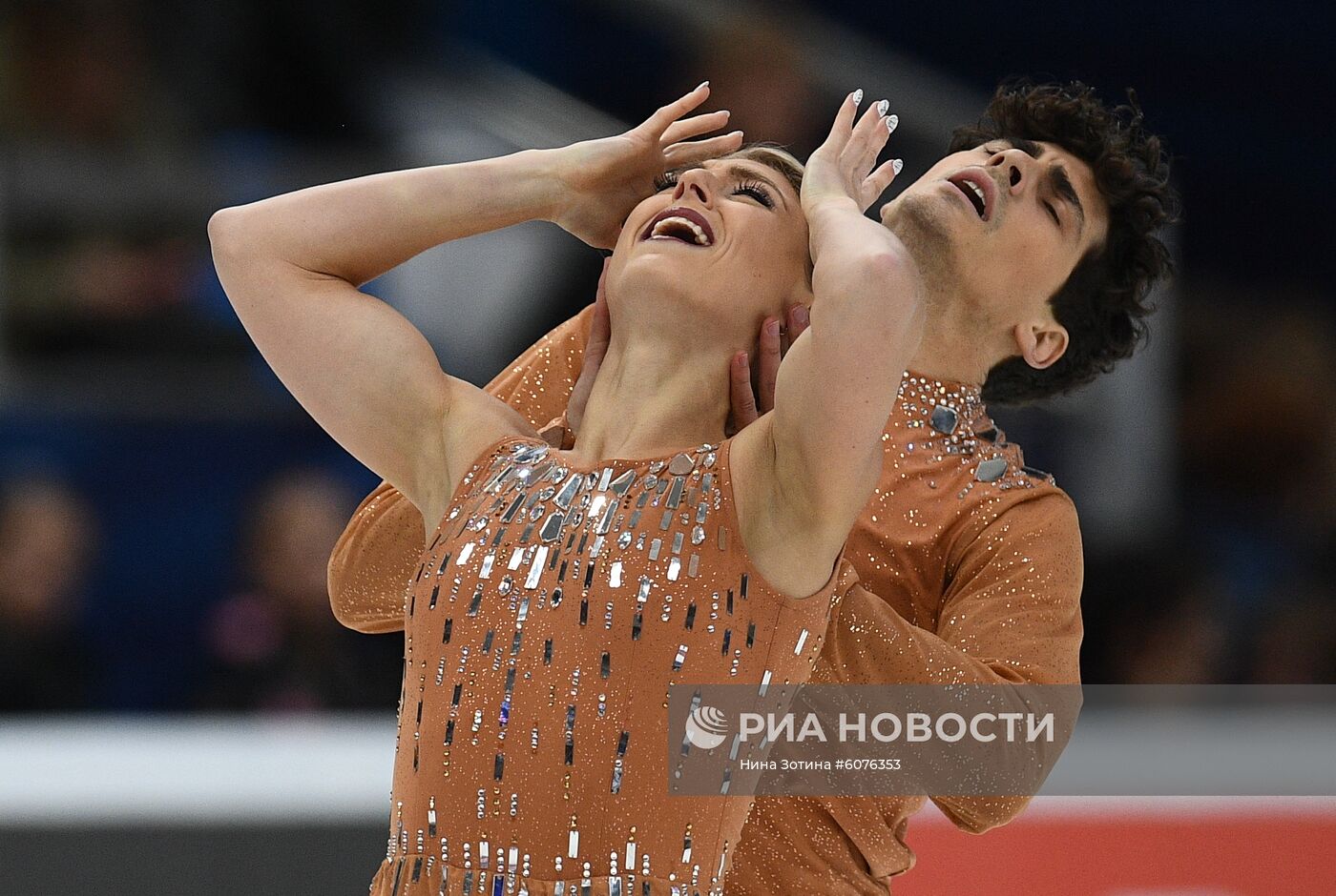 Фигурное катание. V этап Гран-при. Танцы. Произвольная программа