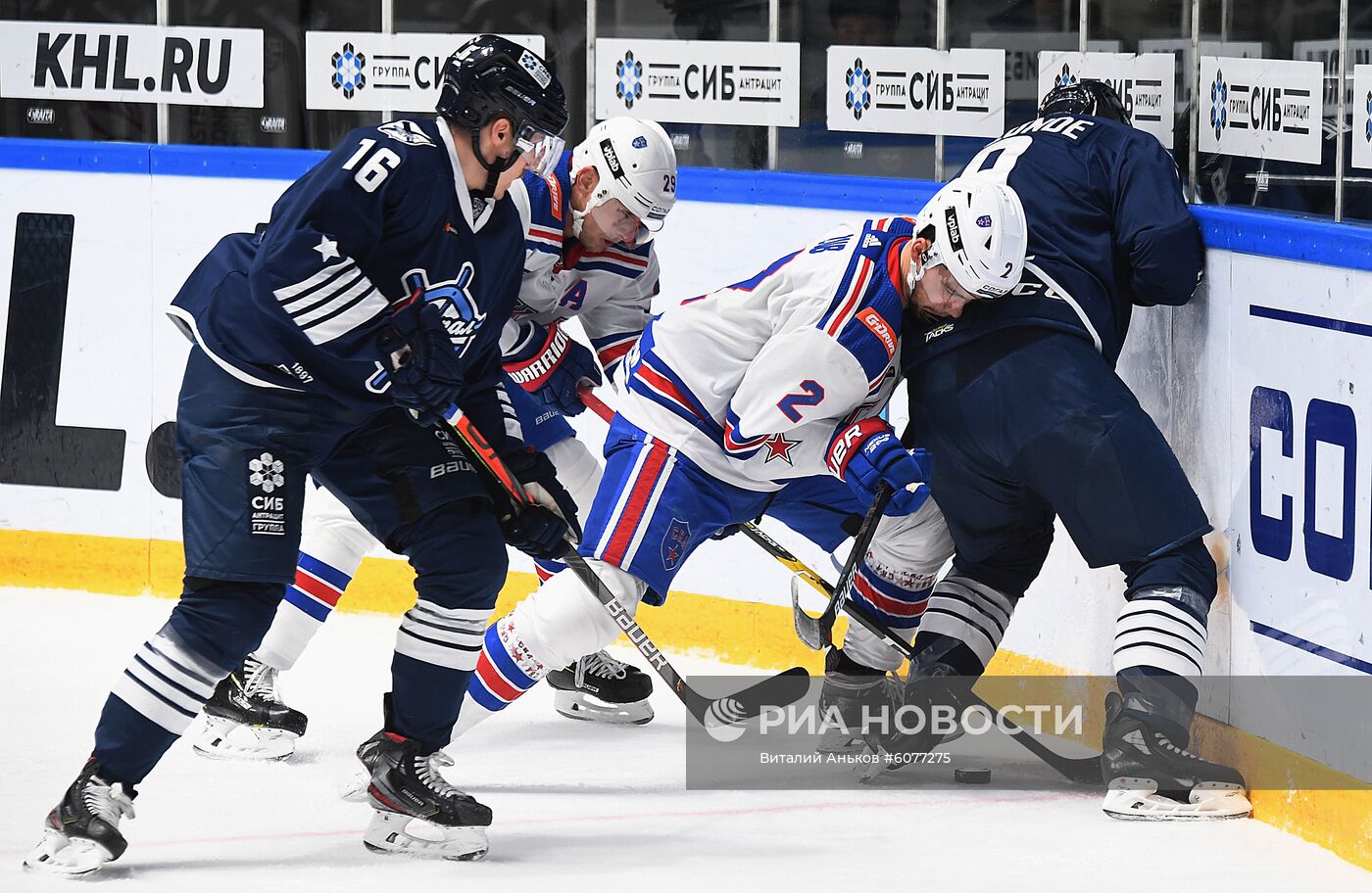 Хоккей. КХЛ. Матч "Адмирал" - СКА