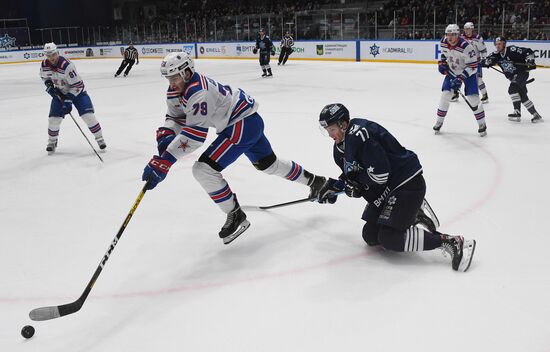 Хоккей. КХЛ. Матч "Адмирал" - СКА