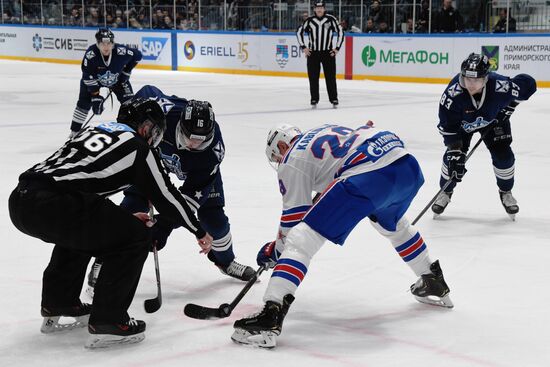 Хоккей. КХЛ. Матч "Адмирал" - СКА