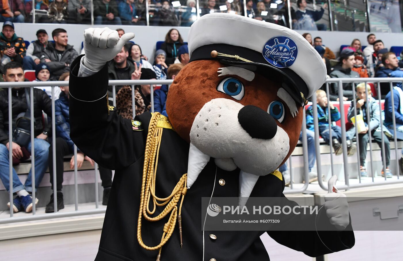 Хоккей. КХЛ. Матч "Адмирал" - СКА