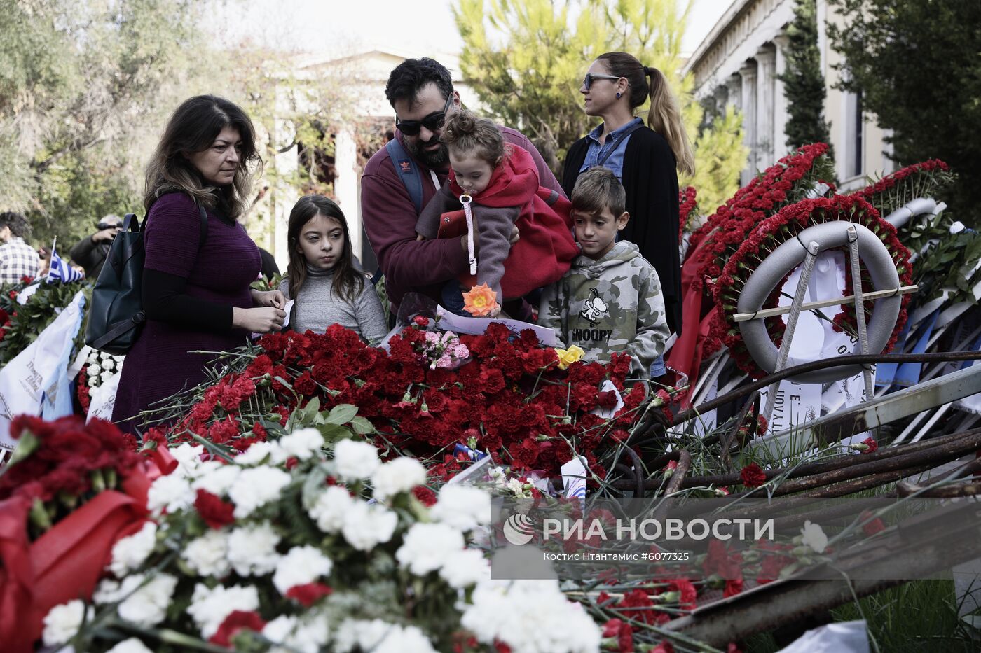 Акции протеста в Афинах