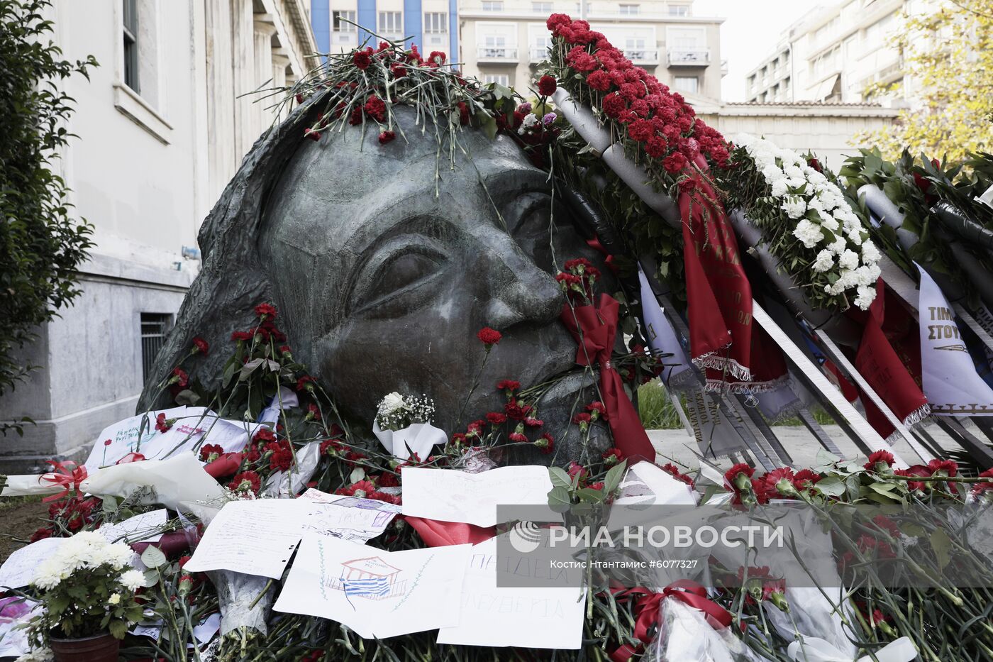 Акции протеста в Афинах