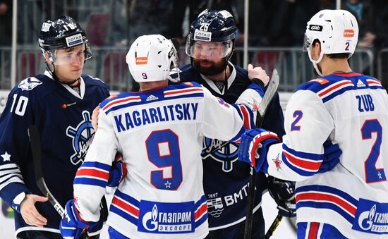 Хоккей. КХЛ. Матч "Адмирал" - СКА
