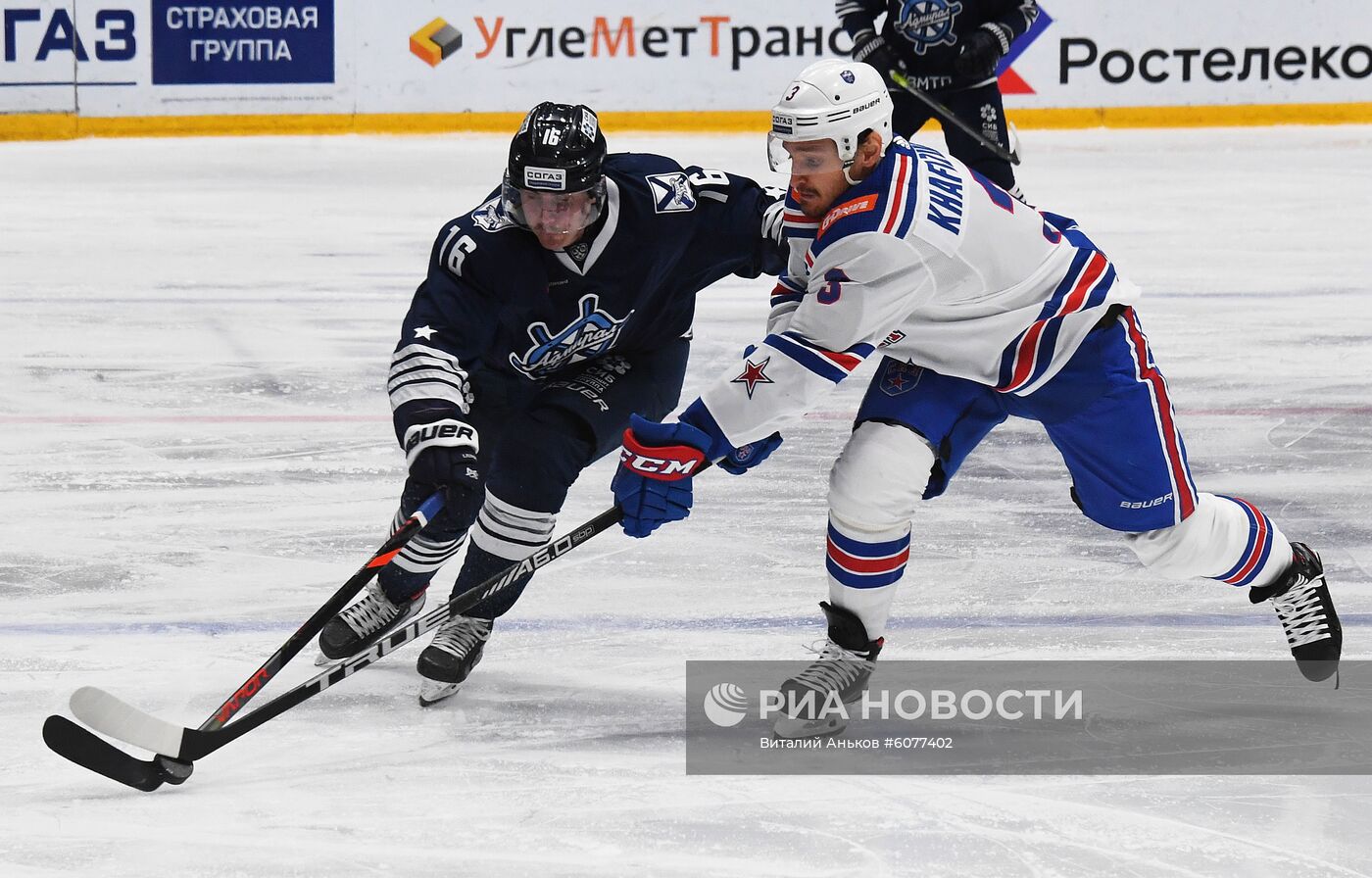 Хоккей. КХЛ. Матч "Адмирал" - СКА