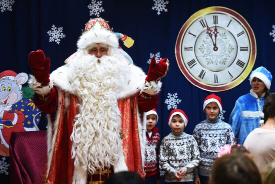 Всероссийский Дед Мороз посетил Новосибирск