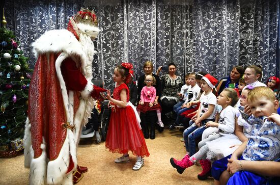 Всероссийский Дед Мороз посетил Новосибирск