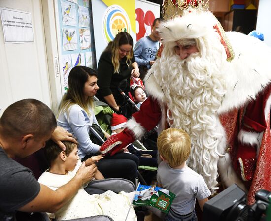 Всероссийский Дед Мороз посетил Новосибирск