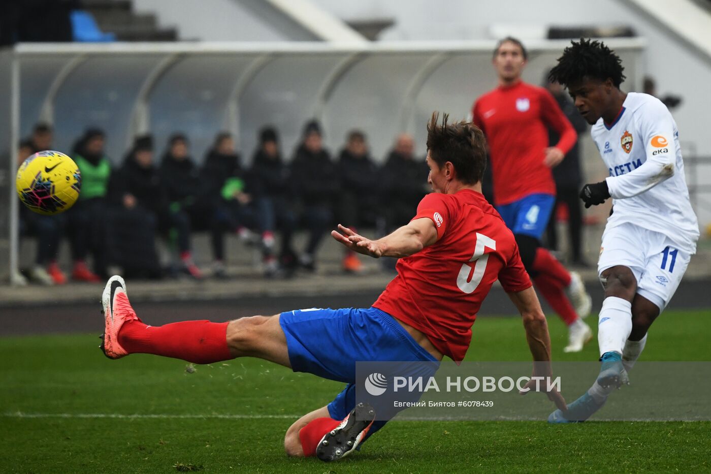 Футбол. Товарищеский матч. ЦСКА – СКА