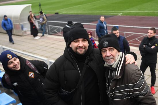 Футбол. Товарищеский матч. ЦСКА – СКА