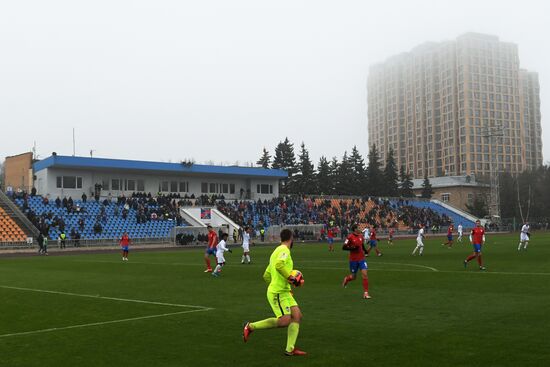 Футбол. Товарищеский матч. ЦСКА – СКА