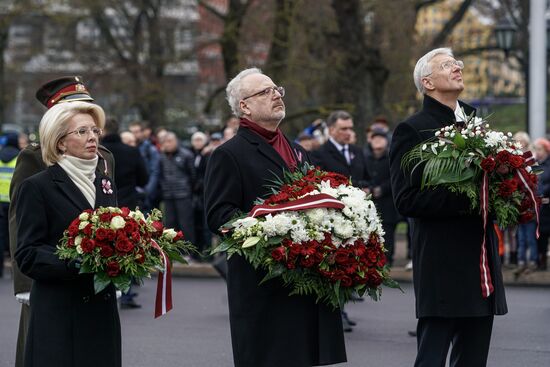 Празднование Дня независимости Латвии