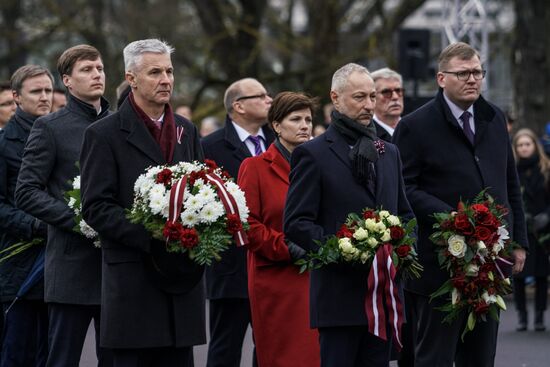 Празднование Дня независимости Латвии
