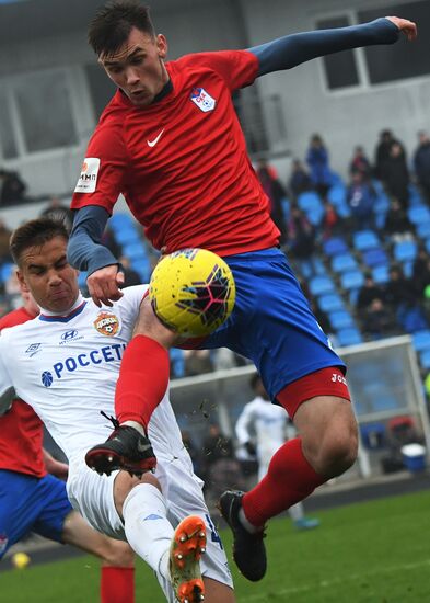 Футбол. Товарищеский матч. ЦСКА – СКА