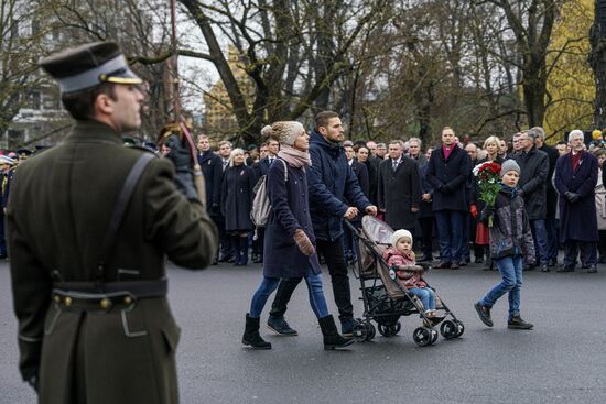 Празднование Дня независимости Латвии
