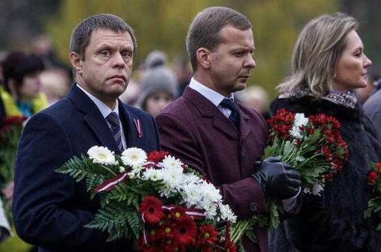 Празднование Дня независимости Латвии