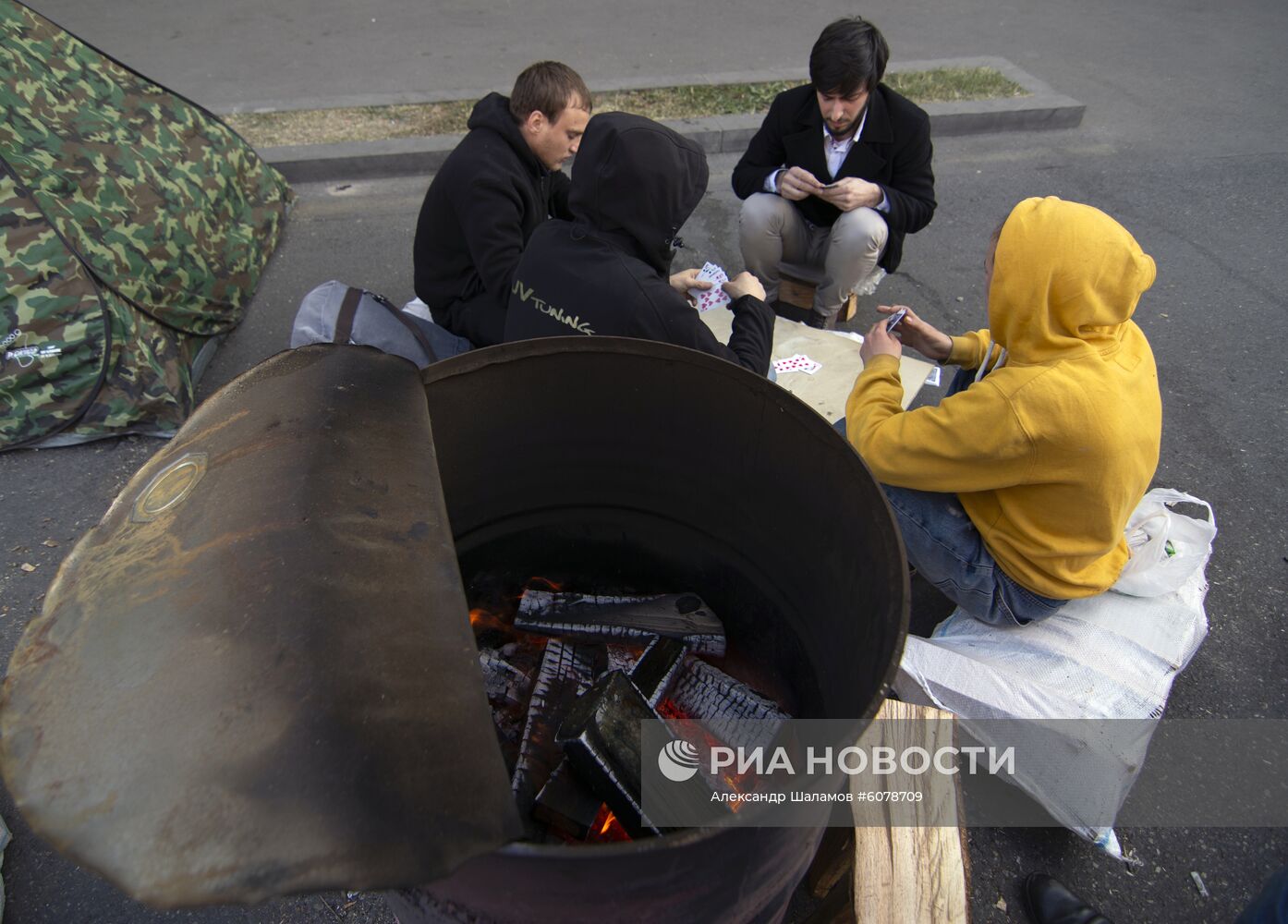 Акции протеста в Тбилиси