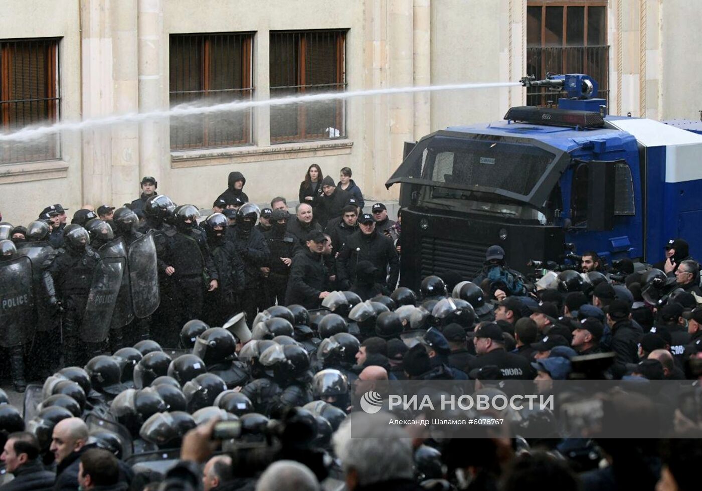 Акции протеста в Тбилиси