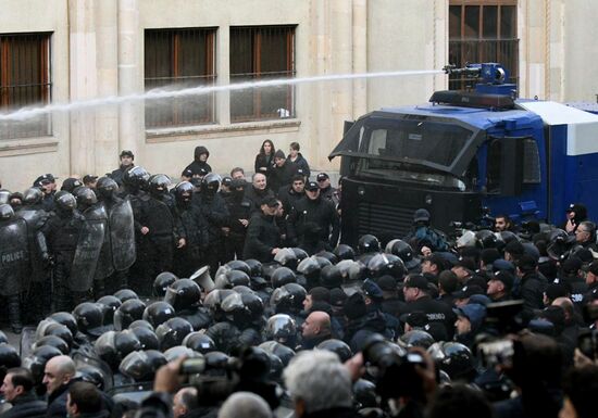 Акции протеста в Тбилиси