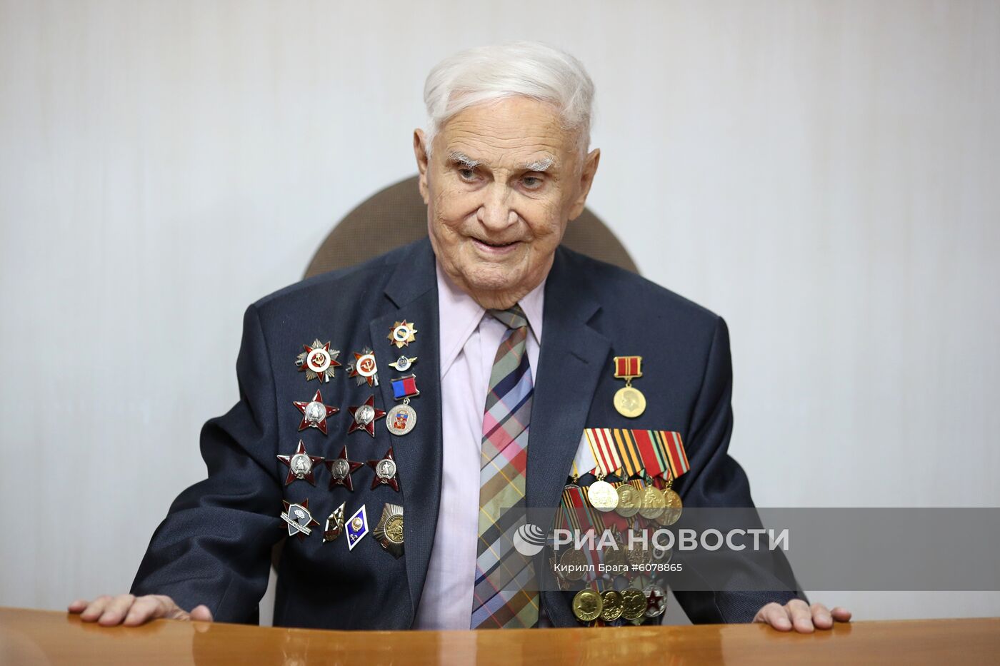 Ветеран Великой Отечественной войны Михаил Васильевич Терещенко
