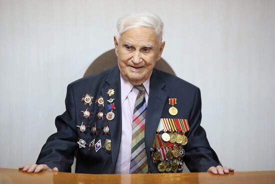 Ветеран Великой Отечественной войны Михаил Васильевич Терещенко