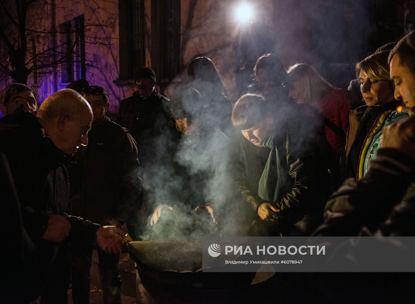 Акции протеста в Тбилиси